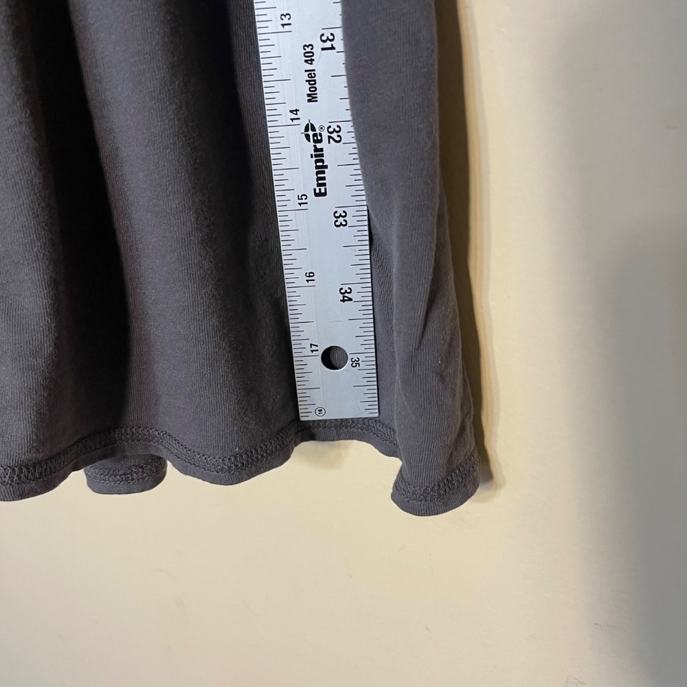 James Perse Dark Gray Sleeveless A-Line Dress - Picture 7 of 7